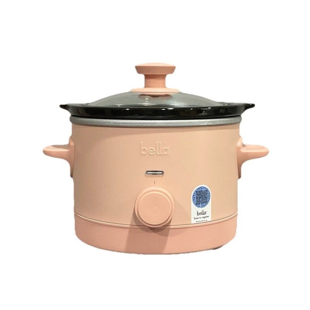 Bella 1.5 Qt Slow Cooker with 3 Heat Manual Control. New But Damage Box